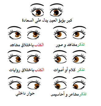 تعلم لغة العيون بالصور 11526