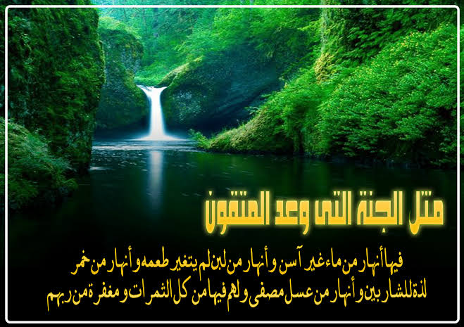 كلمات عن الجنة , اجمل عبارات و خواطر عن الجنه