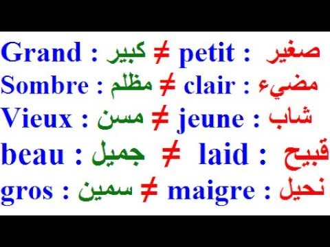 كلمات فرنسيه - كلمات غريبة جدا 5018 1