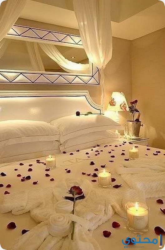 غرف نوم رومانسية غرف النوم الرومانسيه والاحدث افضل جديد