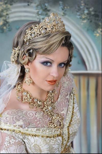 6398 1 مكياج العروس الجزائرية - ميك اب العرائس في الجزائر مزون سهير