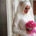 4011 10 فساتين عرايس - صور فساتين حفلات الزفاف للمحجبات رائعة دعاء منصور