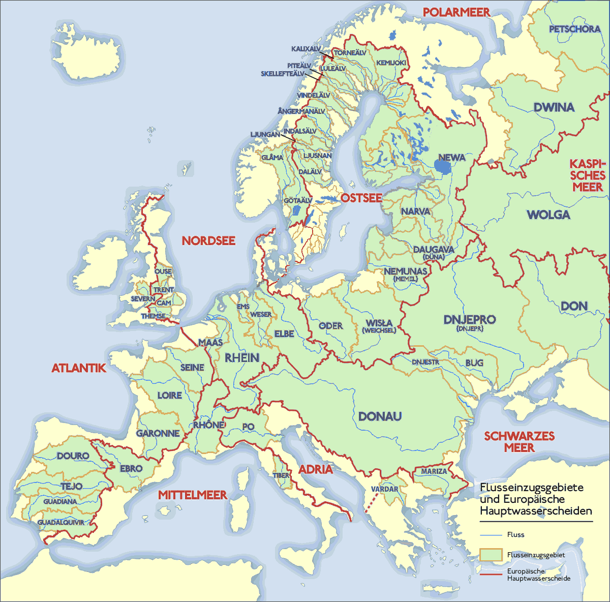 خريطة اوروبا بالعربية , تعرف على خريطة اوروبا - افضل جديد