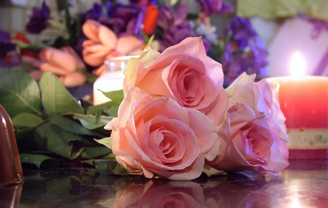 2382 7 أجمل الورود الرومانسيه متحركة -ورود حمراء رومانسية متحركة طائش